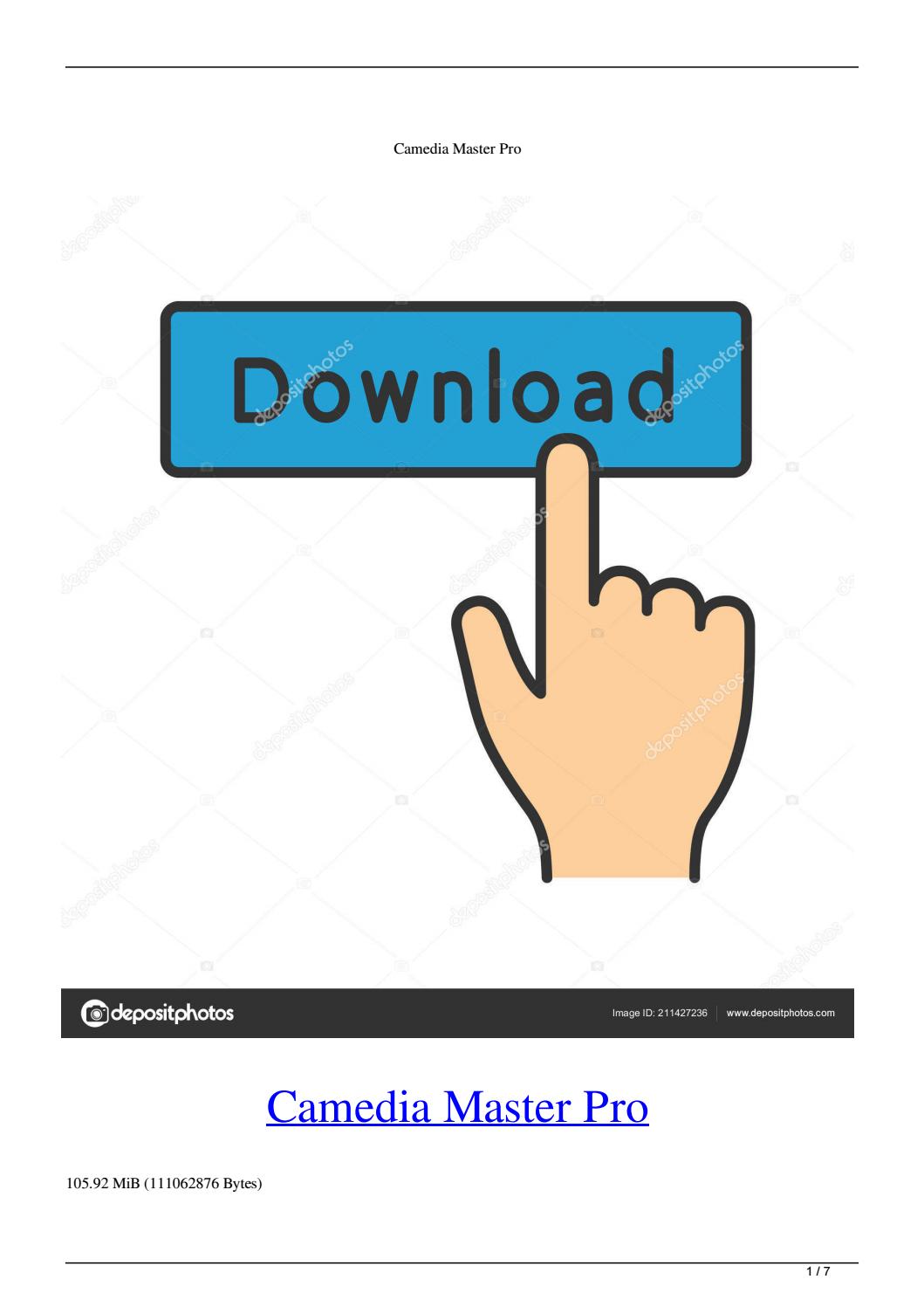 camedia master software free download